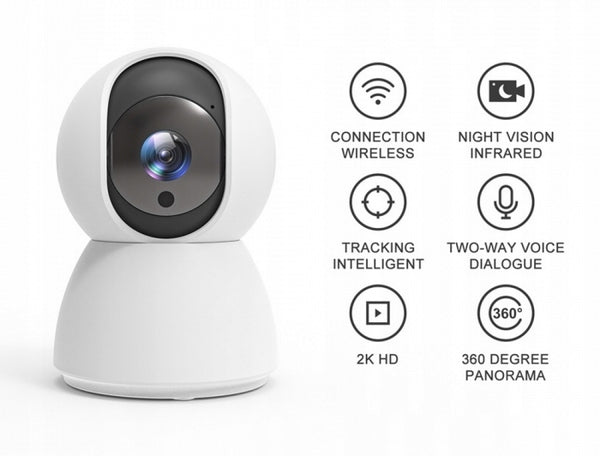ROTATING CAMERA 3MP WIFI IP NIGHT MODE BABY MONITOR ELECTRONIC ICSEE LIVE Brand no brand