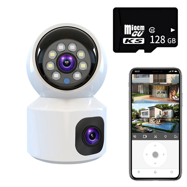 ROTATING DUAL GSM CAMERA FOR BABY MONITOR SIM CARD FOR SENIOR 128GB