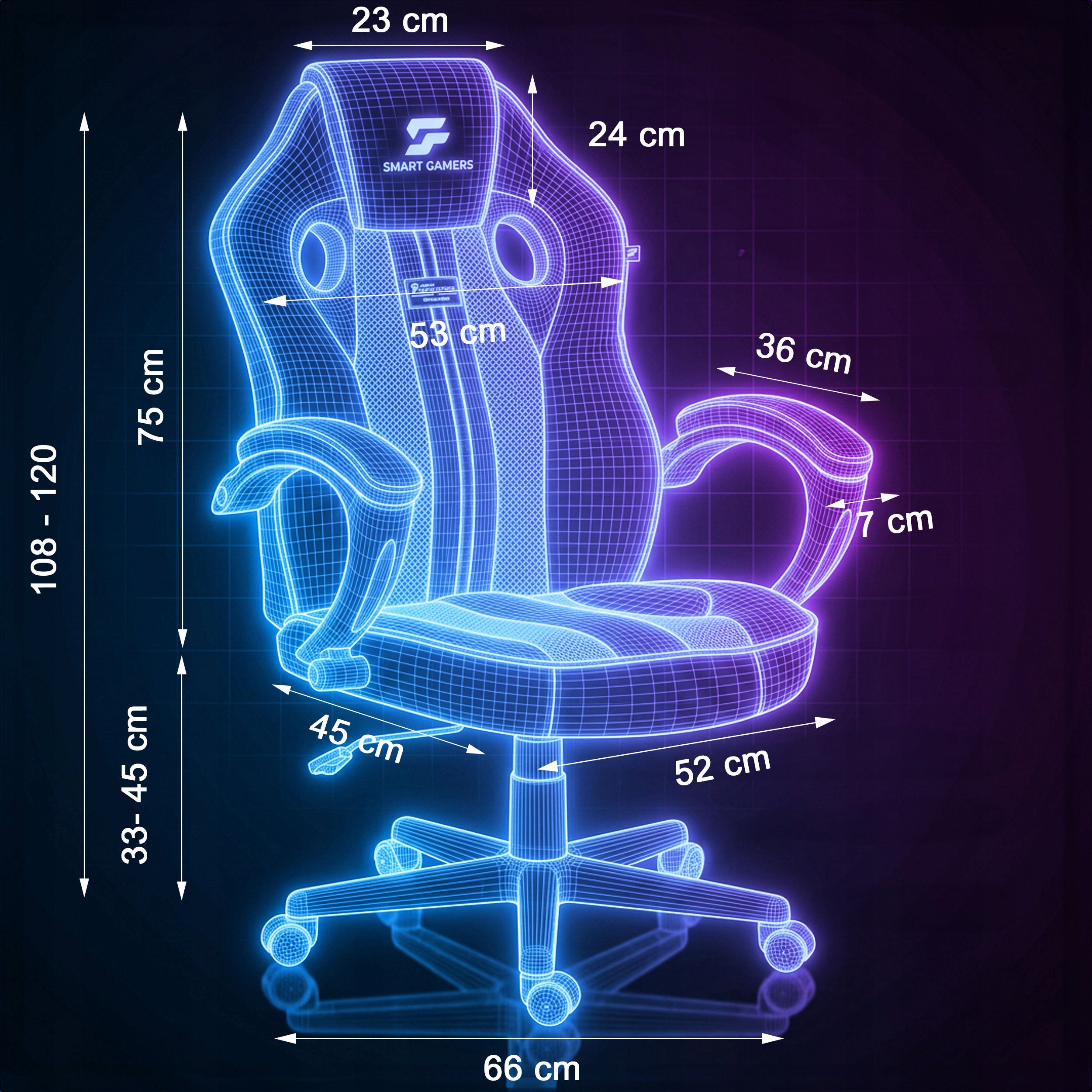 ROTATING GAMING CHAIR FOR BUCKET PLAYER SOFOTEL Master Model Master