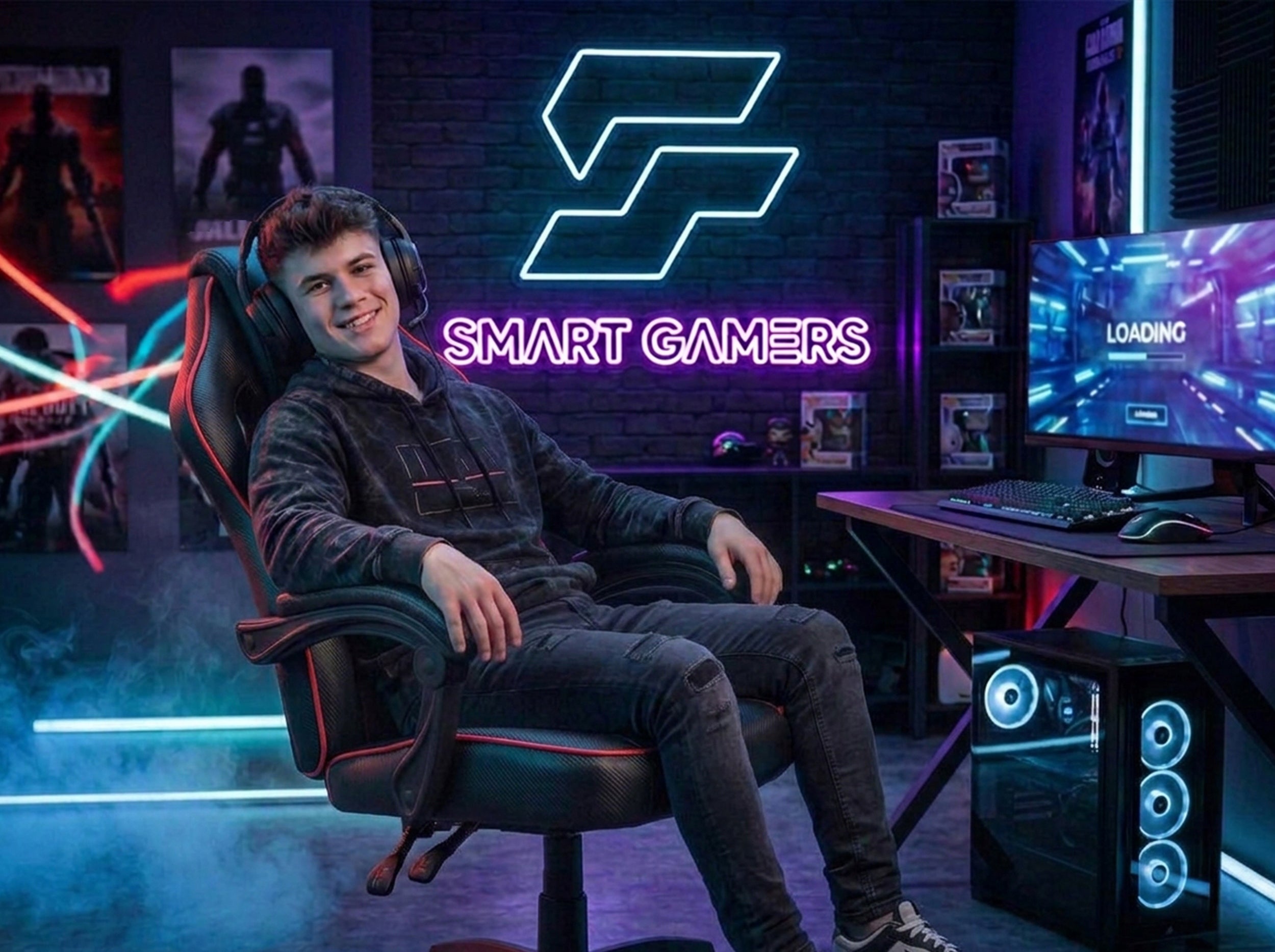 ROTATING GAMING CHAIR FOR BUCKET PLAYER SOFOTEL Master Packaging status original