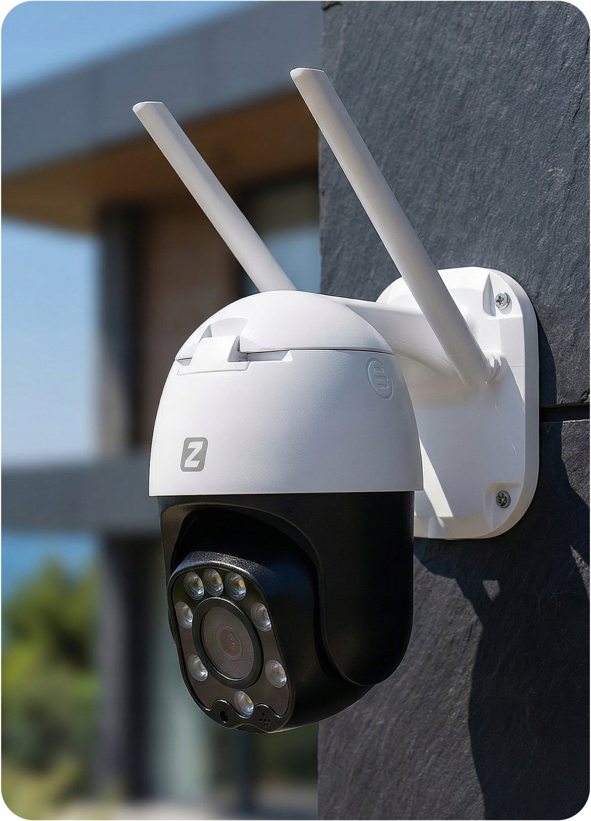 ROTATING OUTDOOR IP WIFI CAMERA 3X ZOOM 5MPx 2K Packaging status original