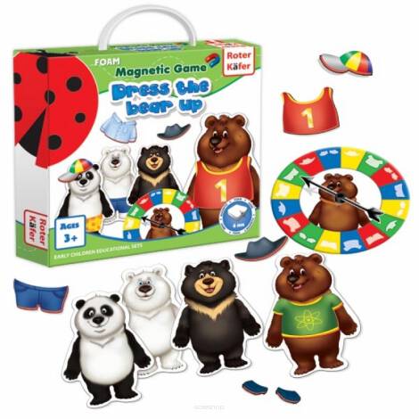Magnetspiel „Verkleide den Teddybären“ 