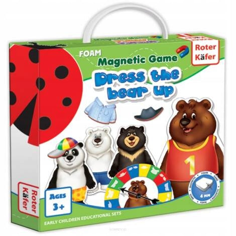 Magnetspiel „Verkleide den Teddybären“ 