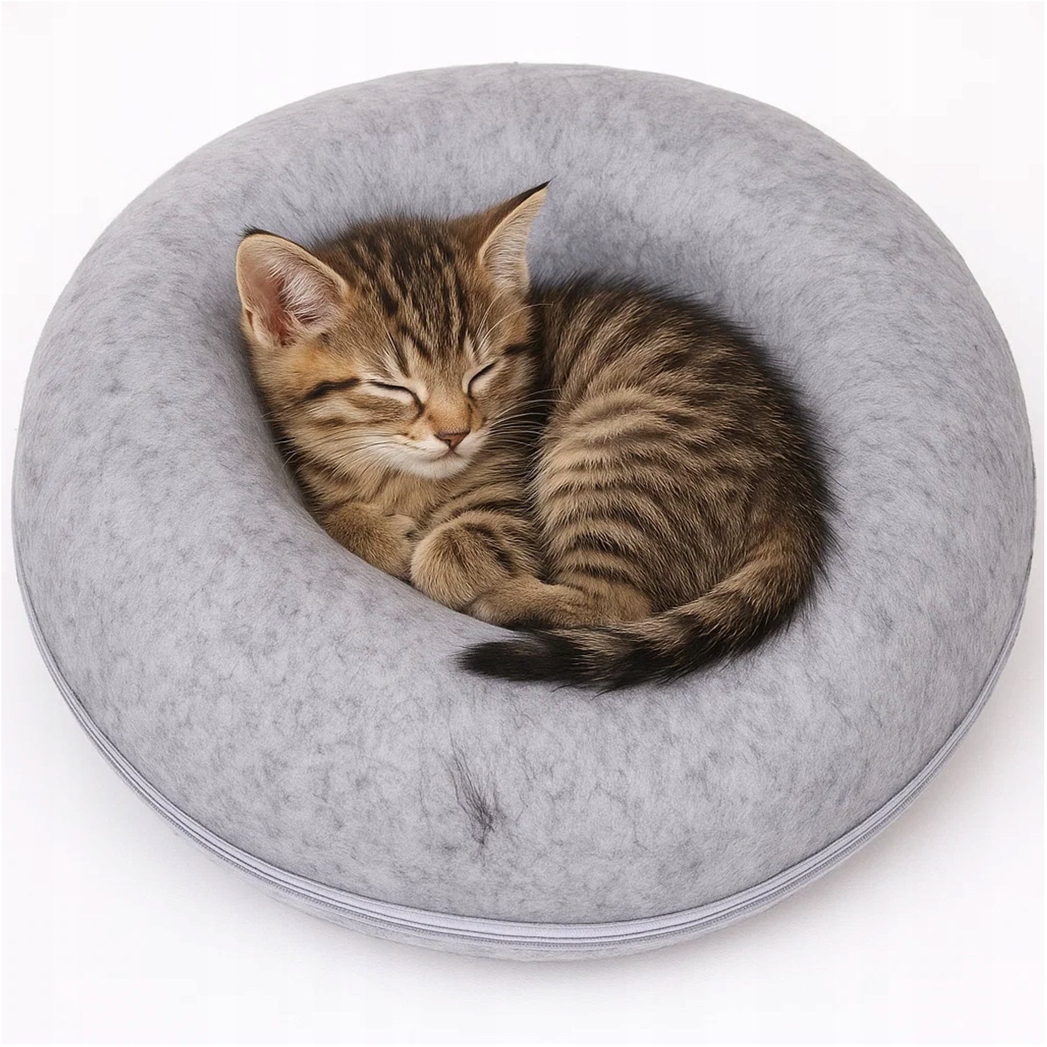ROUND CAT BED - DONUT Length 51 cm