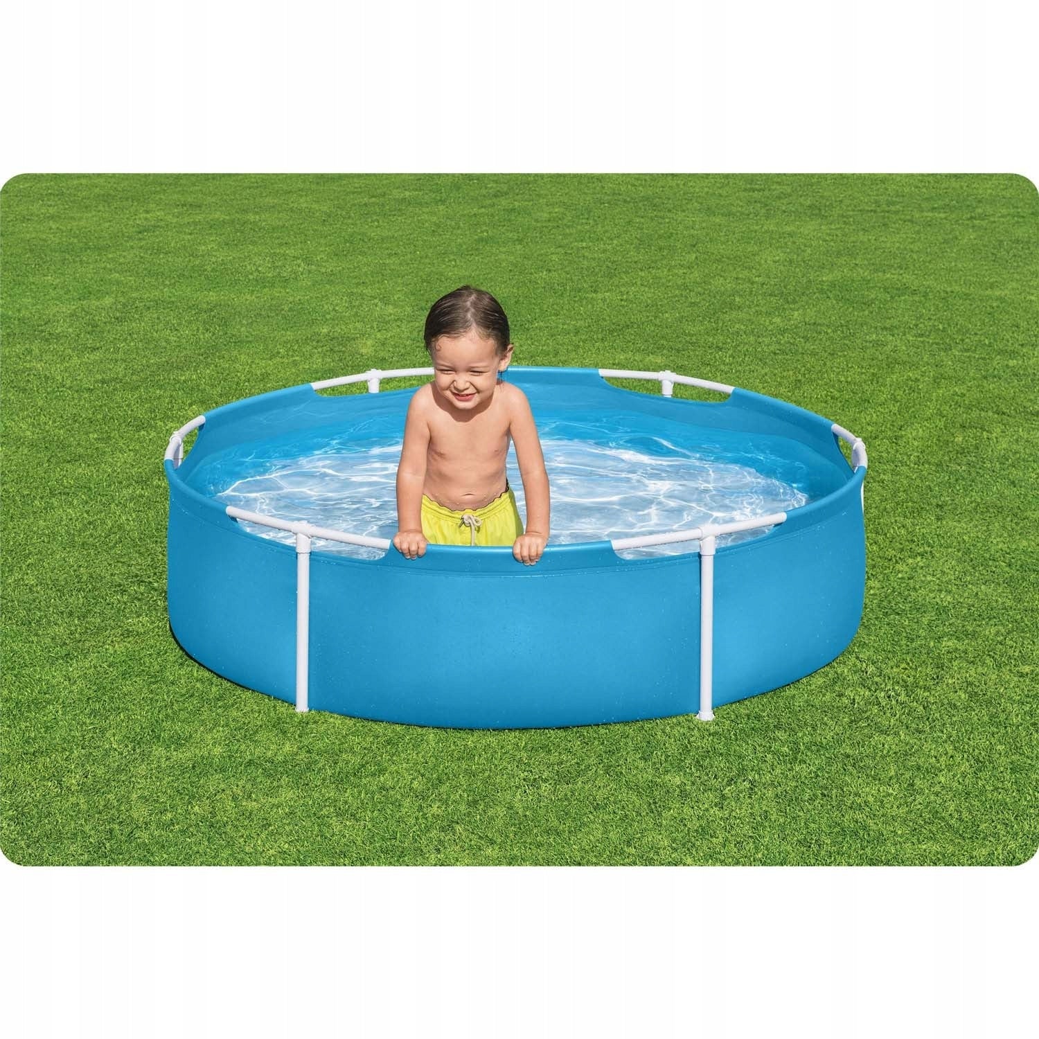 ROUND FRAME POOL FOR CHILDREN PADDLING POOL SMALL GARDEN FOR BATHING WATER Manufacturer code 4906185391222
