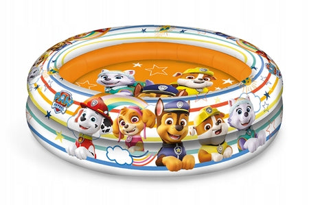 ROUND INFLATABLE GARDEN POOL FOR CHILDREN WITH DOG PEACOCK PATROL MOTIF EAN (GTIN) 8001011169115