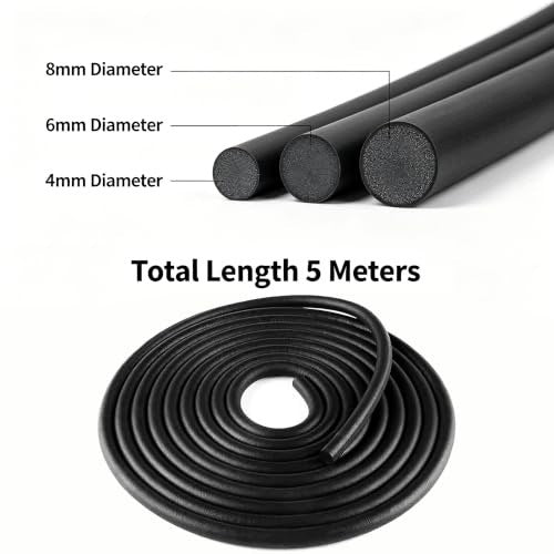 ROUND SEALING TAPE 8MM EPDM FOR CONCRETE WELDS FOR HOME GIFT Manufacturer code SWC5908151760307