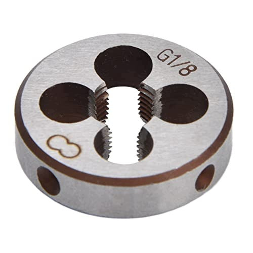 ROUND THREAD DIE G1/8 UNC FOR WORKER THREADING 30MM steel Brand no brand