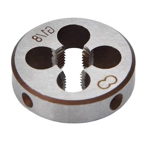 ROUND THREAD DIE G1/8 UNC FOR WORKER THREADING 30MM steel