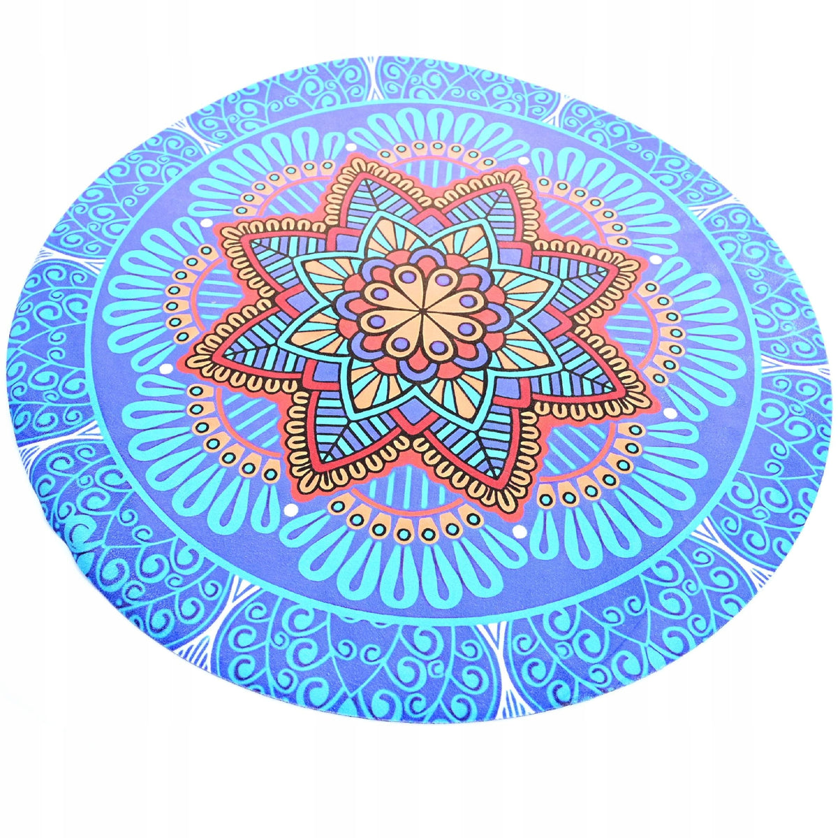 ROUND YOGA MEDITATION MAT DIFFERENT COLORS Color multicolor