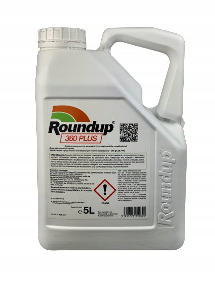 ROUNDUP 360 PLUS 5L Bayer weed agent glyphosate