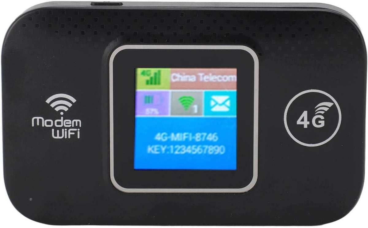 ROUTER 4G LTE PORTABLE HOTSPOT WI-FI 300 MB/S FOR 10 DEVICES