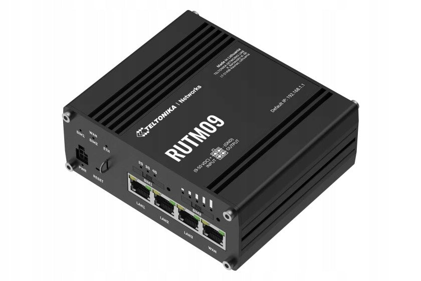 ROUTER, MODEM 4G LTE CAT. 6 RUTM09 Dual SIM Teltonika Model 569557422