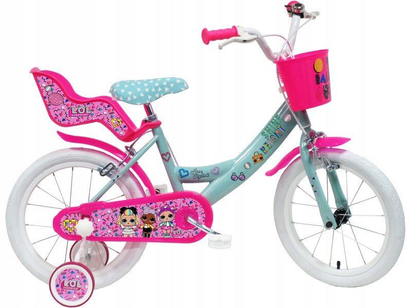 Kinderfahrrad LOL Surprise 16" 2021, rosa 