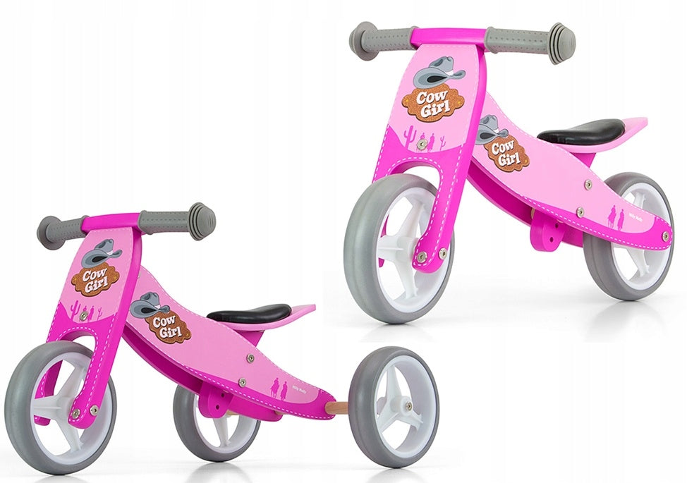 Milly Mally Jake, 1738 Laufdreirad/Fahrrad 