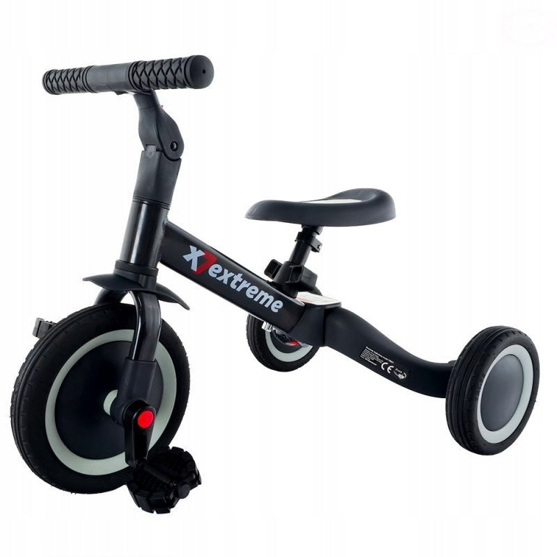 Dreirad - Fahrrad 4in1, schwarz 