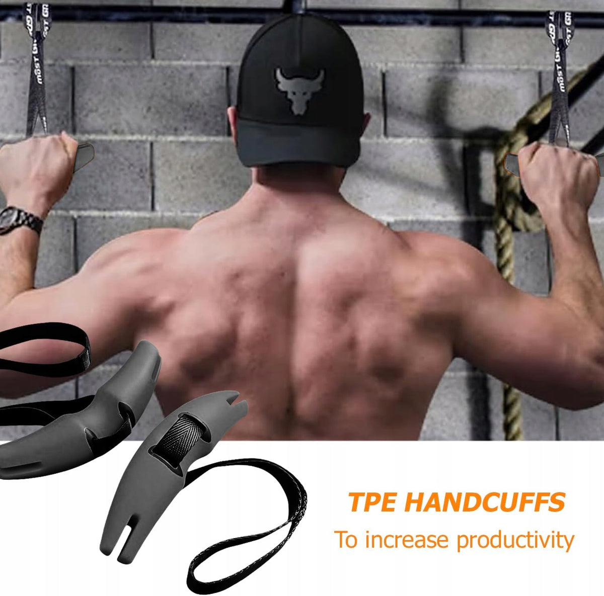 ROWING FITNESS HANDLES WITH ADJUSTABLE RESISTANCE BAND Brand no brand