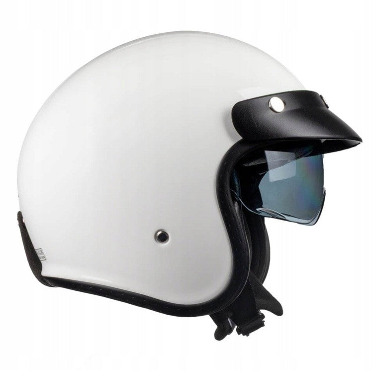 ROXAR CLASSIC Z-Line white bobber chopper drag cafe racer L helmet Manufacturer Roxar
