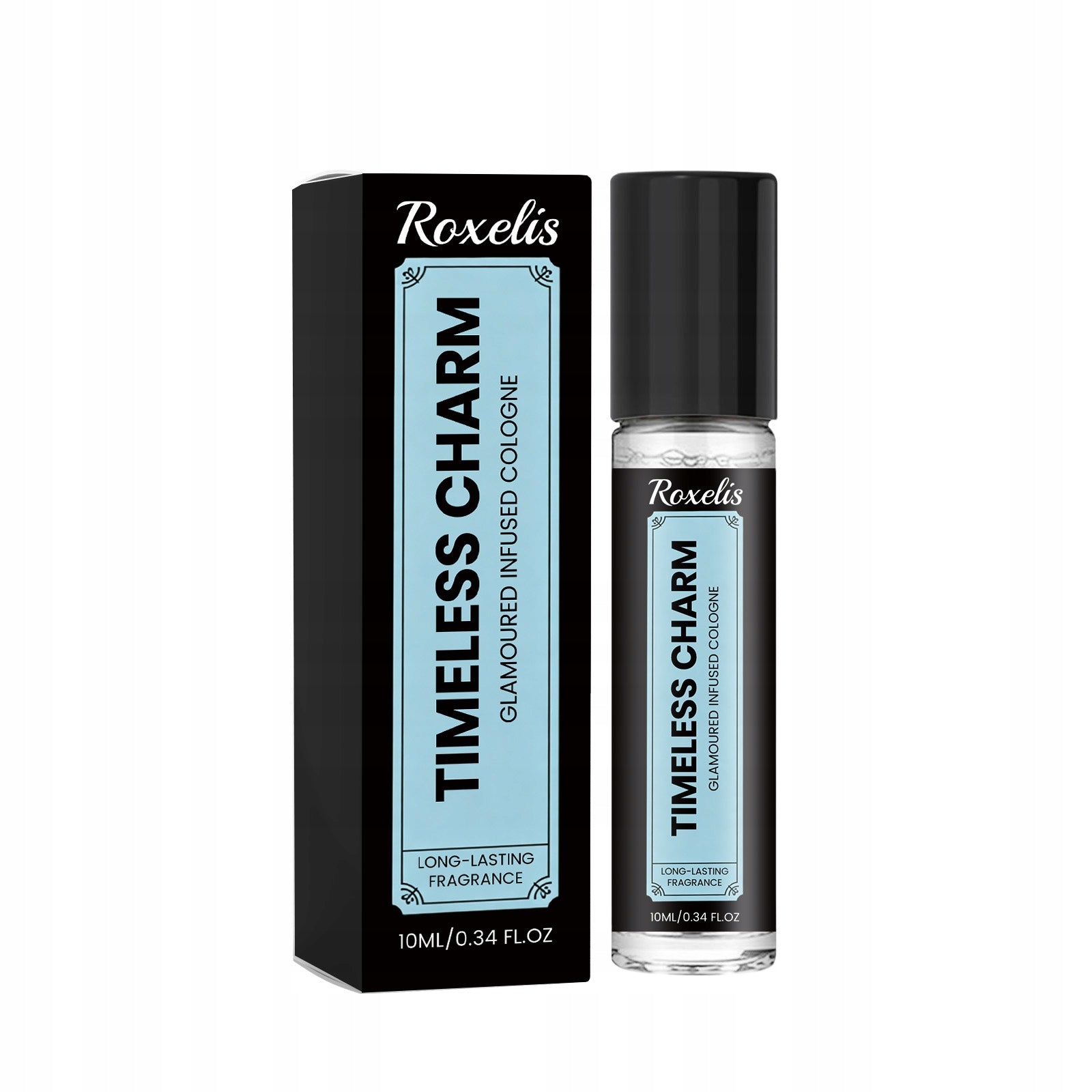 ROXELIS Cologne świeże perfumy roller unisex przenośny 10ml