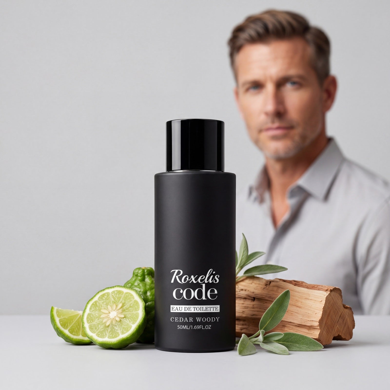 ROXELIS Men Code woda toaletowa EDT bergamotka cedr męskie 50ml Line other