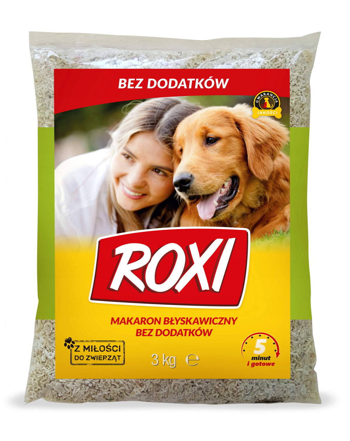 ROXI PASTA WITHOUT VEGETABLES 3kg Brand Roxi
