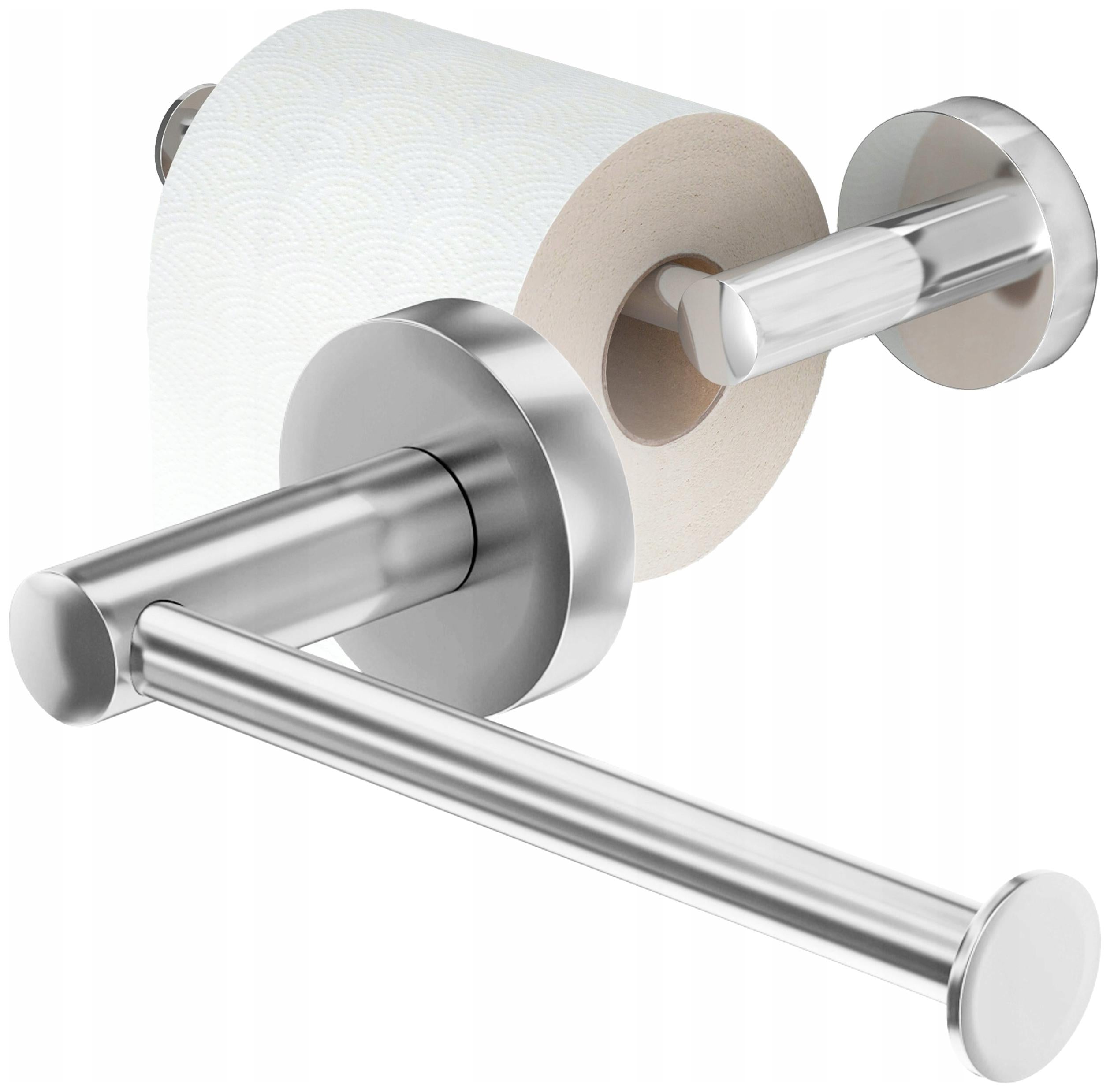 ROY CHROME WALL TOILET PAPER HOLDER FOR BATHROOM ELEGANT