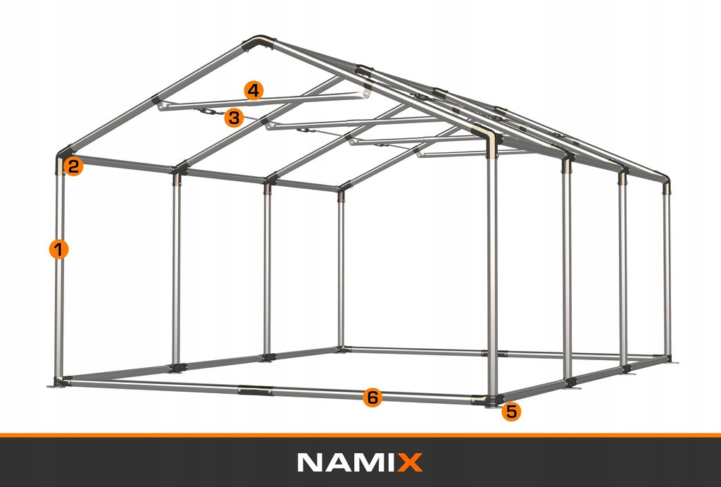 ROYAL 3x6 Garden Party Tent VARIOUS COLORS Manufacturer NAMIX