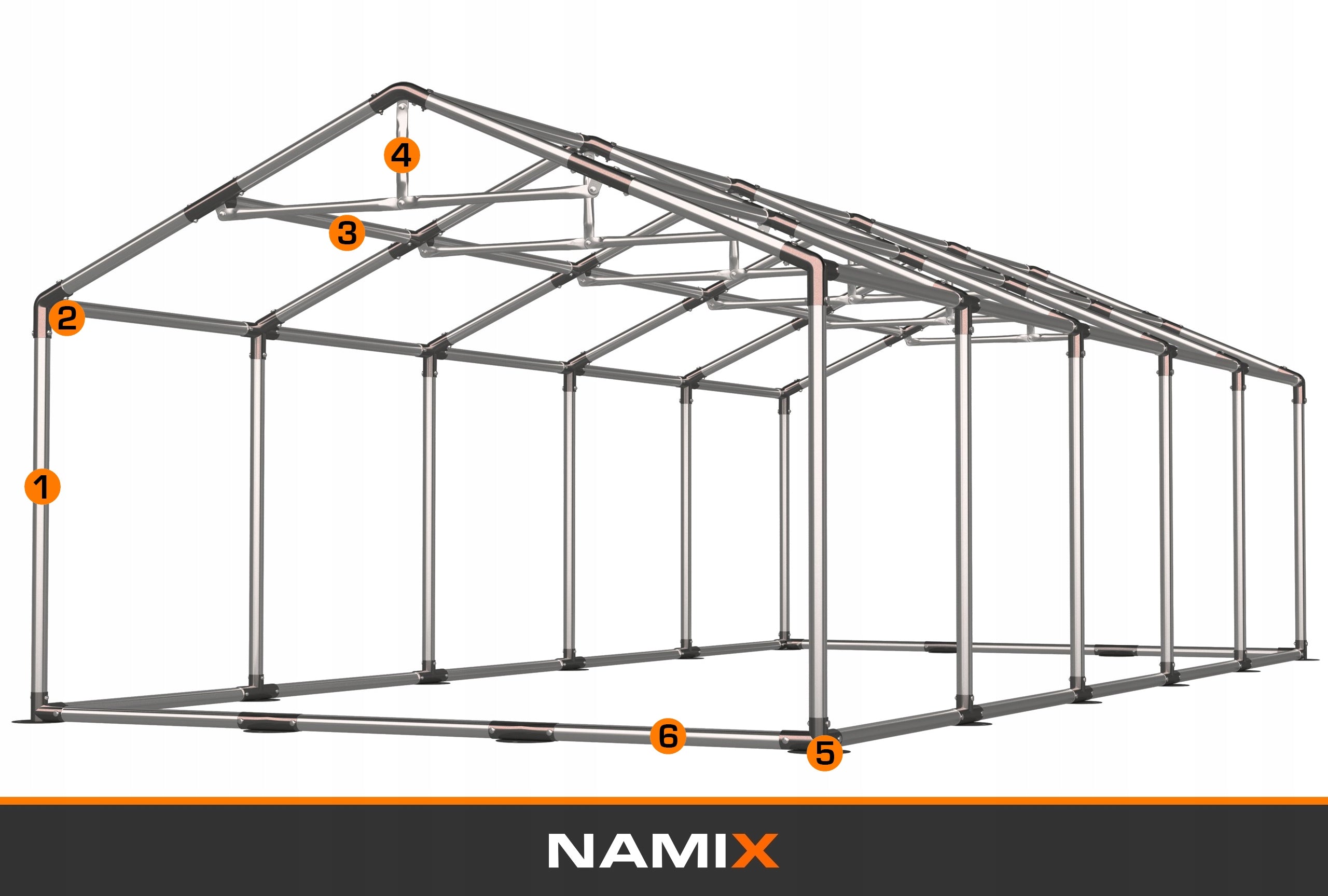 ROYAL 5x10 Garden Party Tent VARIOUS COLORS Manufacturer code namiot_grand_5x10