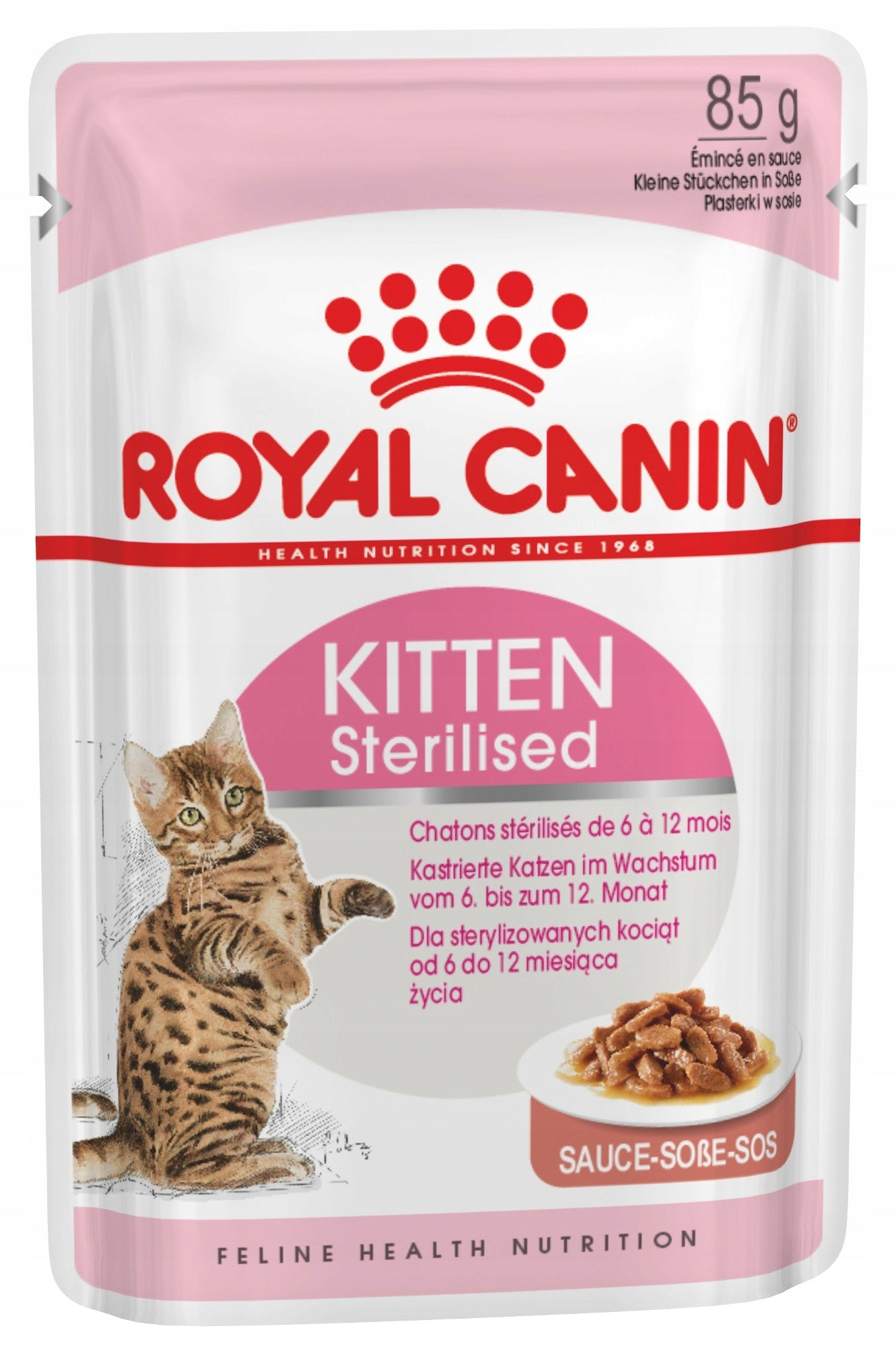 ROYAL CANIN Kitten Sterilized in Gravy 85g Brand Royal Canin