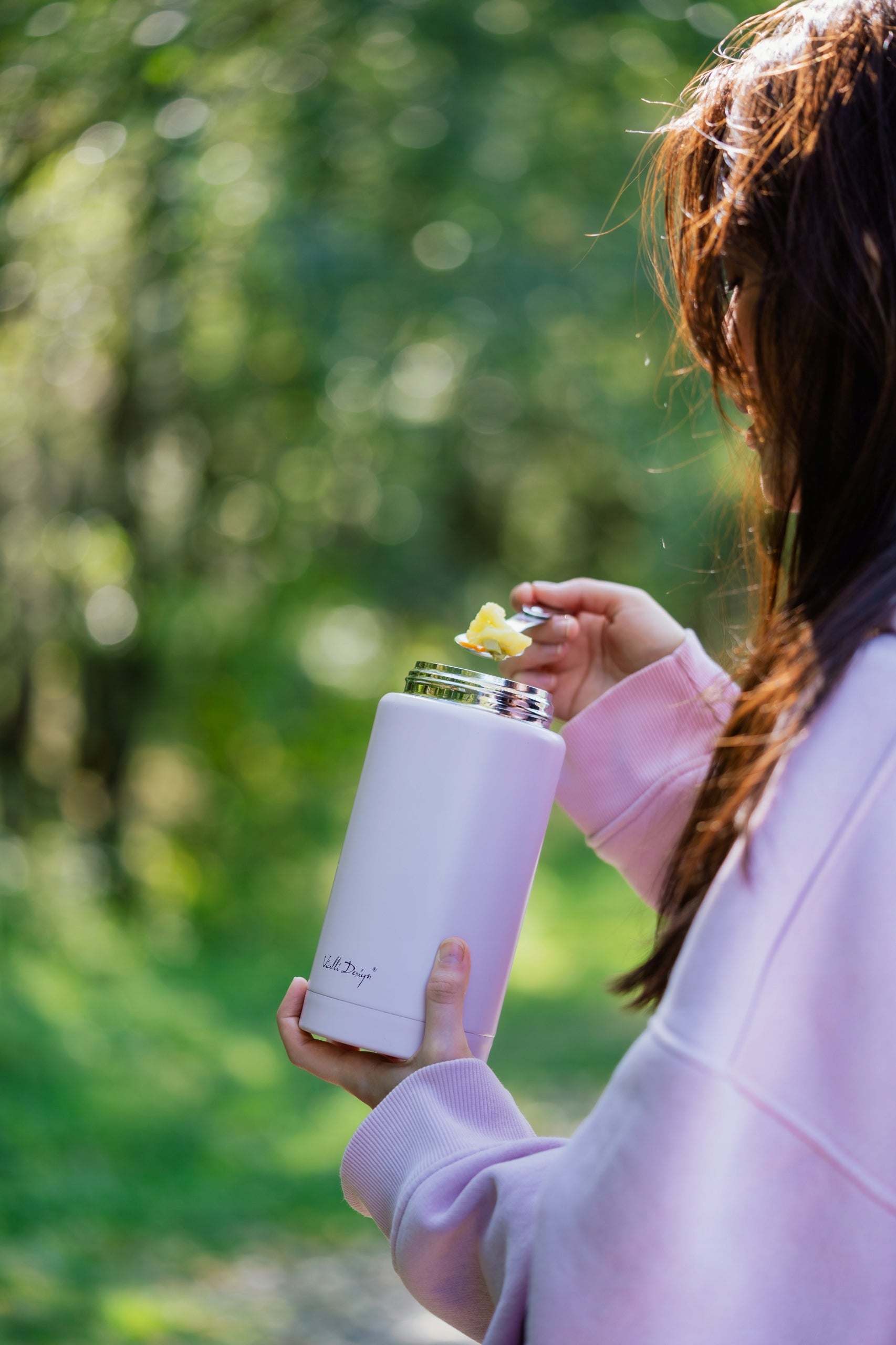 Vialli Design pietų termosas Fuori, 750 ml, rožinis