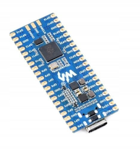 RP2040-LCD-0.96-M - board with microcontroller Batteries included no
