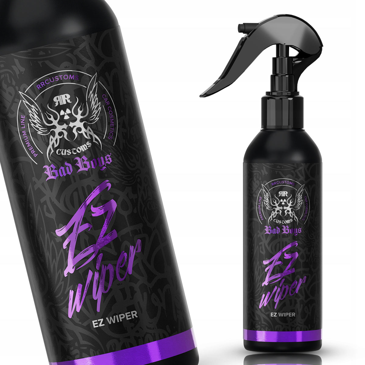 RR Customs BadBoys Ez Wiper 200ml Instant Hydrophobic Coating For Glass
