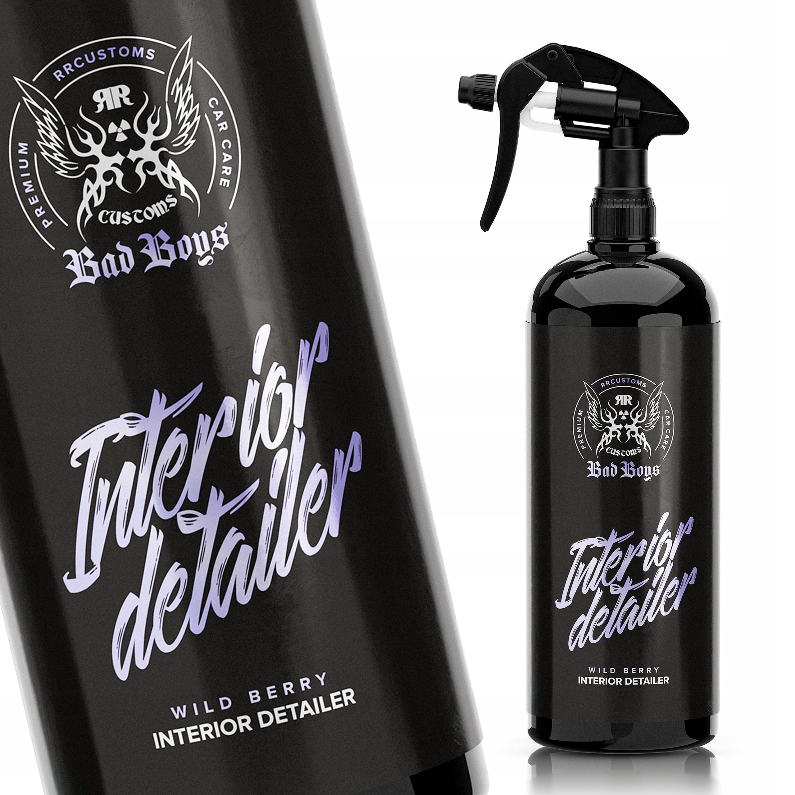 RR Customs BadBoys Interior Detailer WildBerry 1L Plastic Care