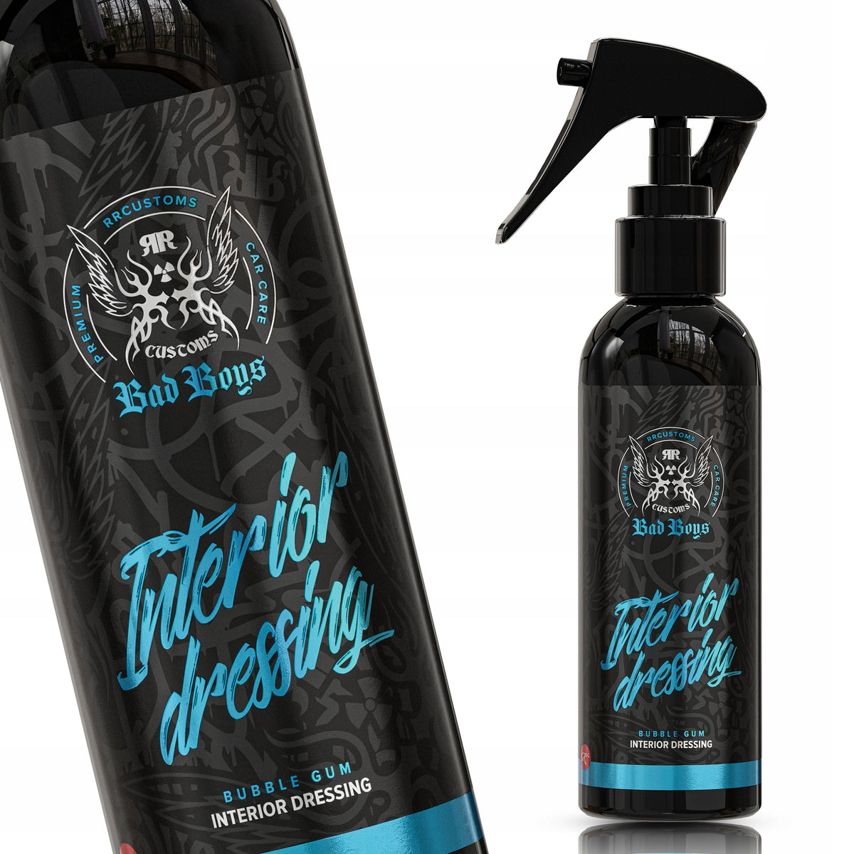 RR Customs BadBoys Interior Dressing Bubble Gum 150ml Plastic Dressing