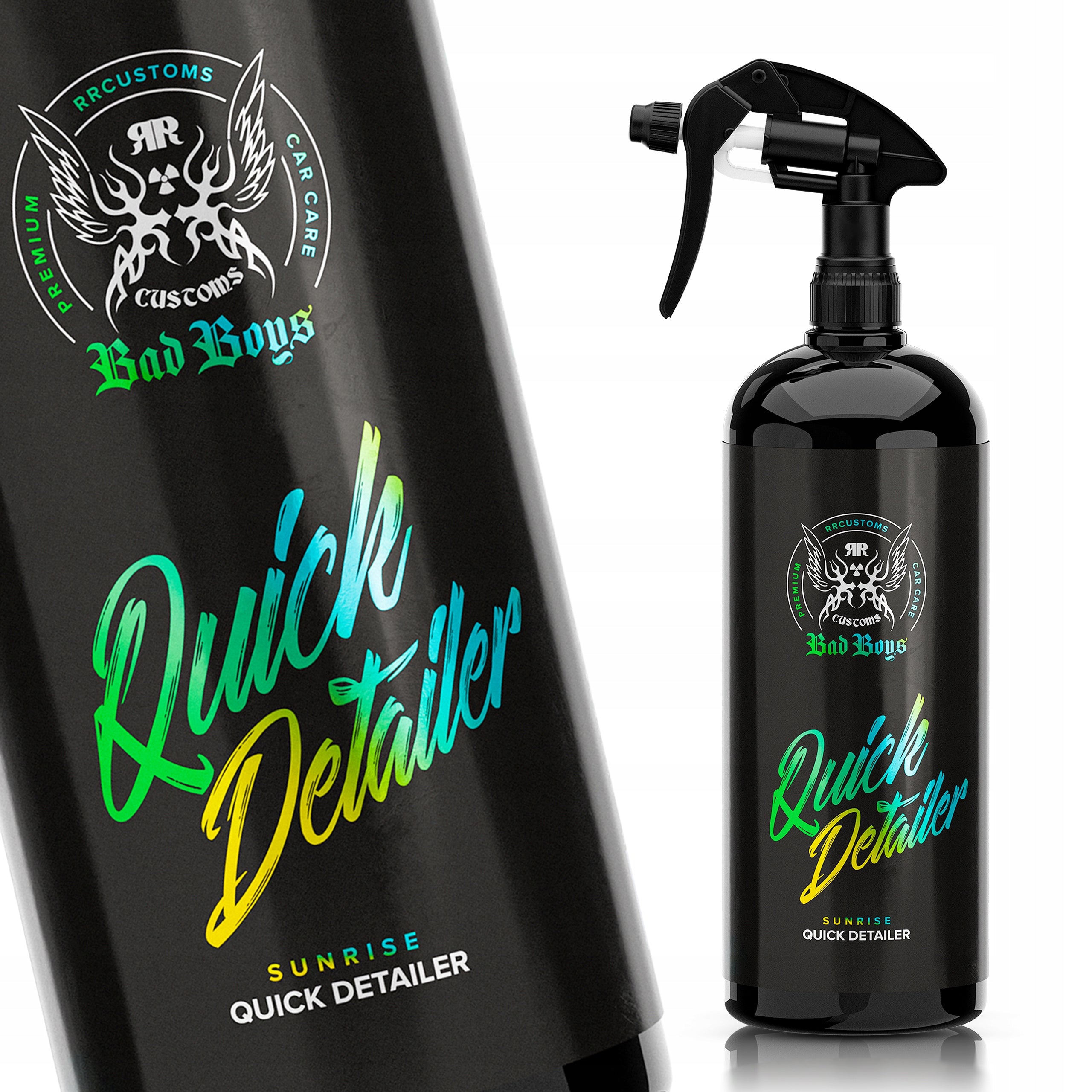 RR Customs BadBoys Quick Detailer QD 1L Spray Wax Polisher