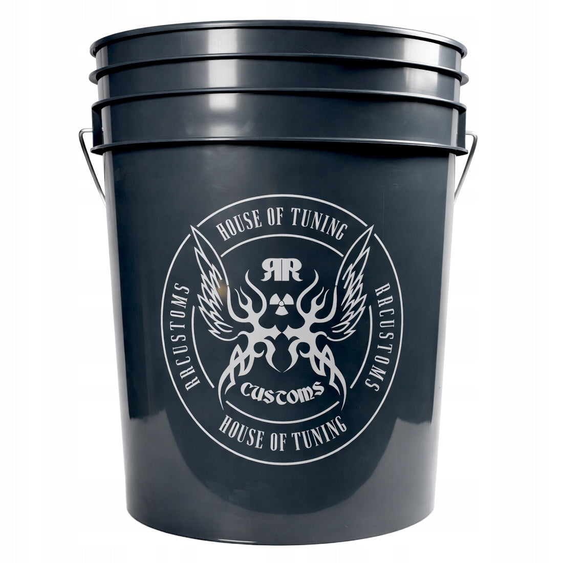RR Customs GTools Dark Grey 20L Car Wash Bucket