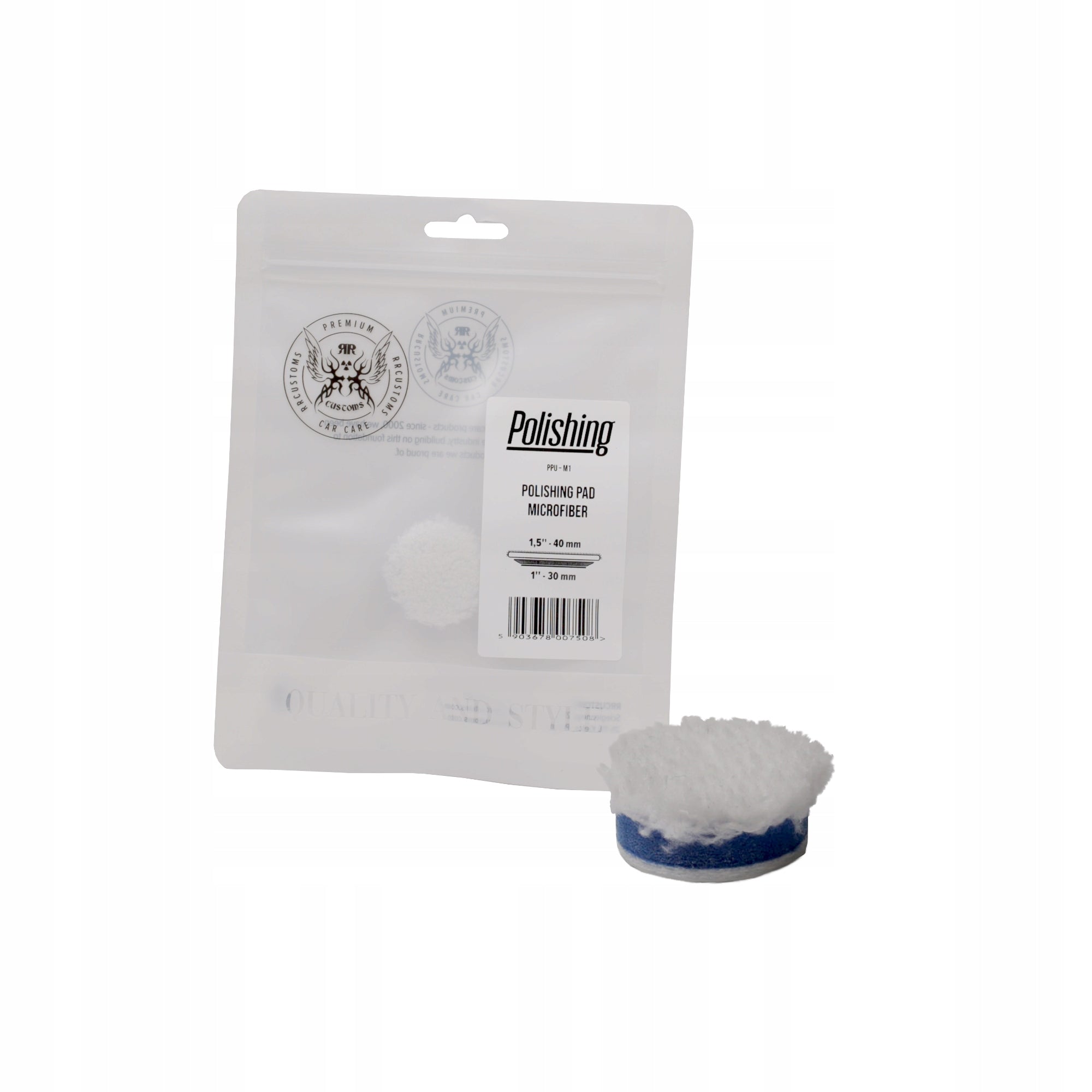 RR Customs Microfiber Polishing Pad 40/30mm