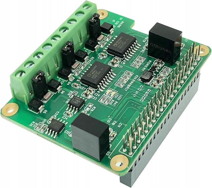 RS485 CAN HAT Module for Raspberry Pi 5, 4, Zero - SPI, UART, Industrial