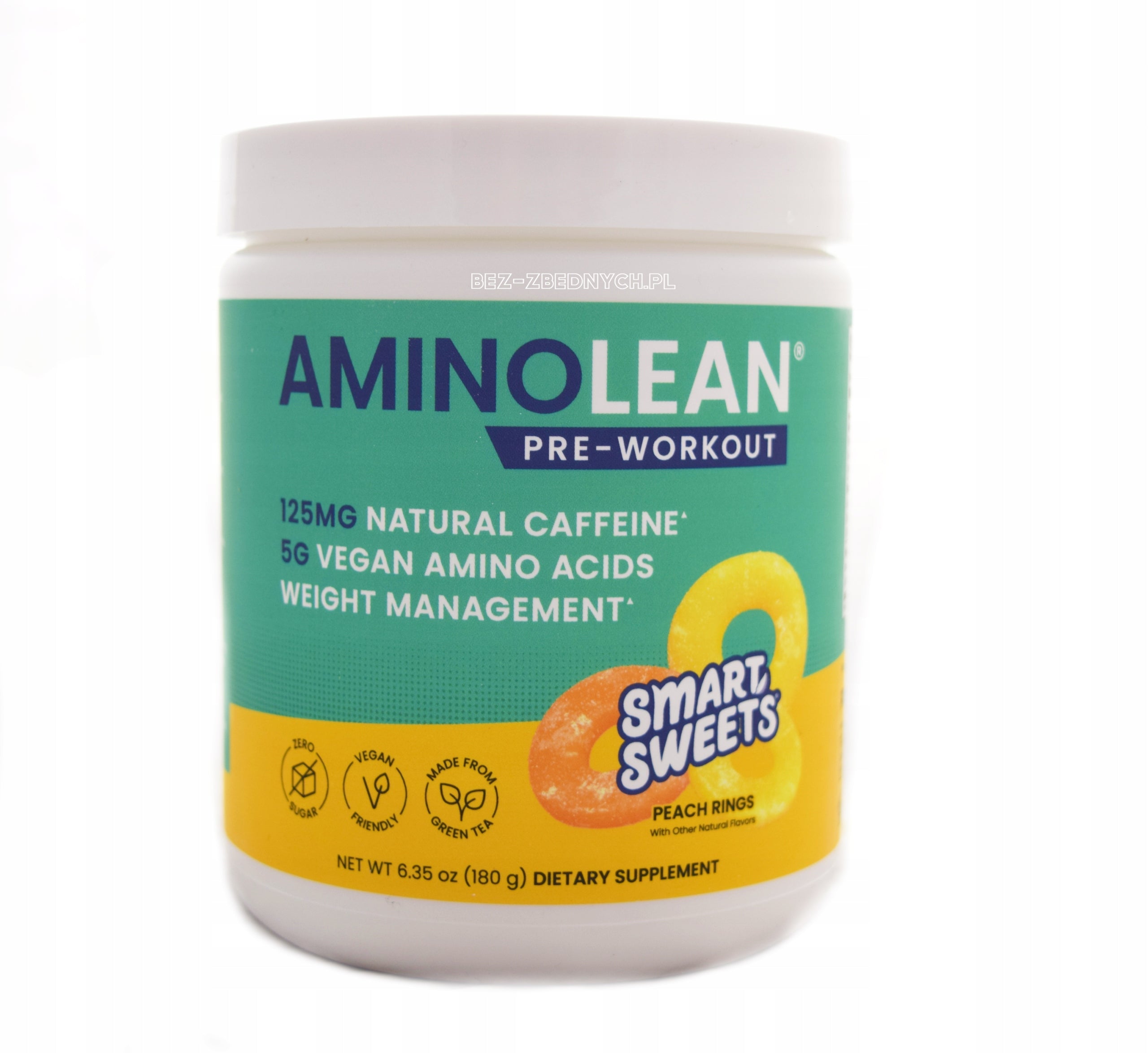 RSP Nutrition Amino Lean 180g AMINO ACID BCAA WITHOUT SUGAR CASRNOSYN VEGAN