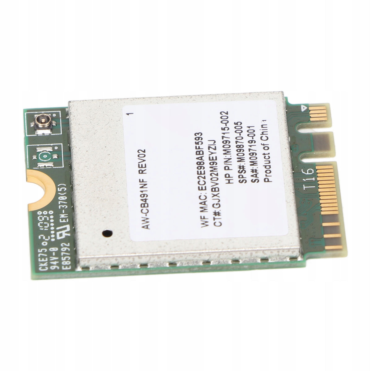 RTL8821CE WiFi Card M.2 BT4.2 Interface High Speed Plug and 9V Manufacturer Zzvf