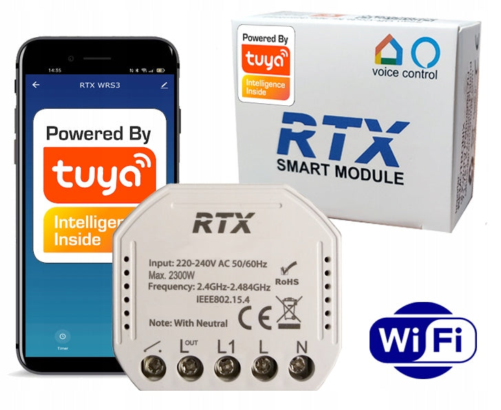 Tuya RS1 WiFi-Relais für Gateway 