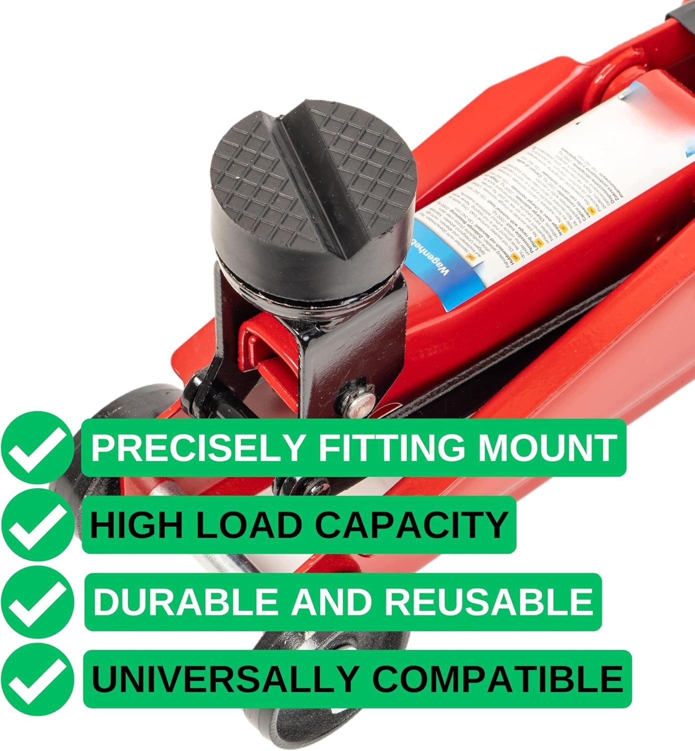 RUBBER COVER FOR CAR LIFT Ø65MM V-GROOVE UP TO 3,5T Brand no brand