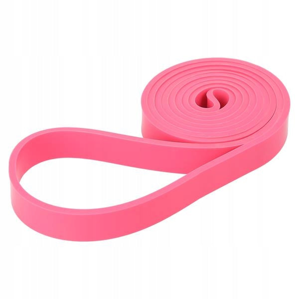 RUBBER EXERCISE TAPE RESISTANCE FITNESS 10,90 - 27,63 kg PINK