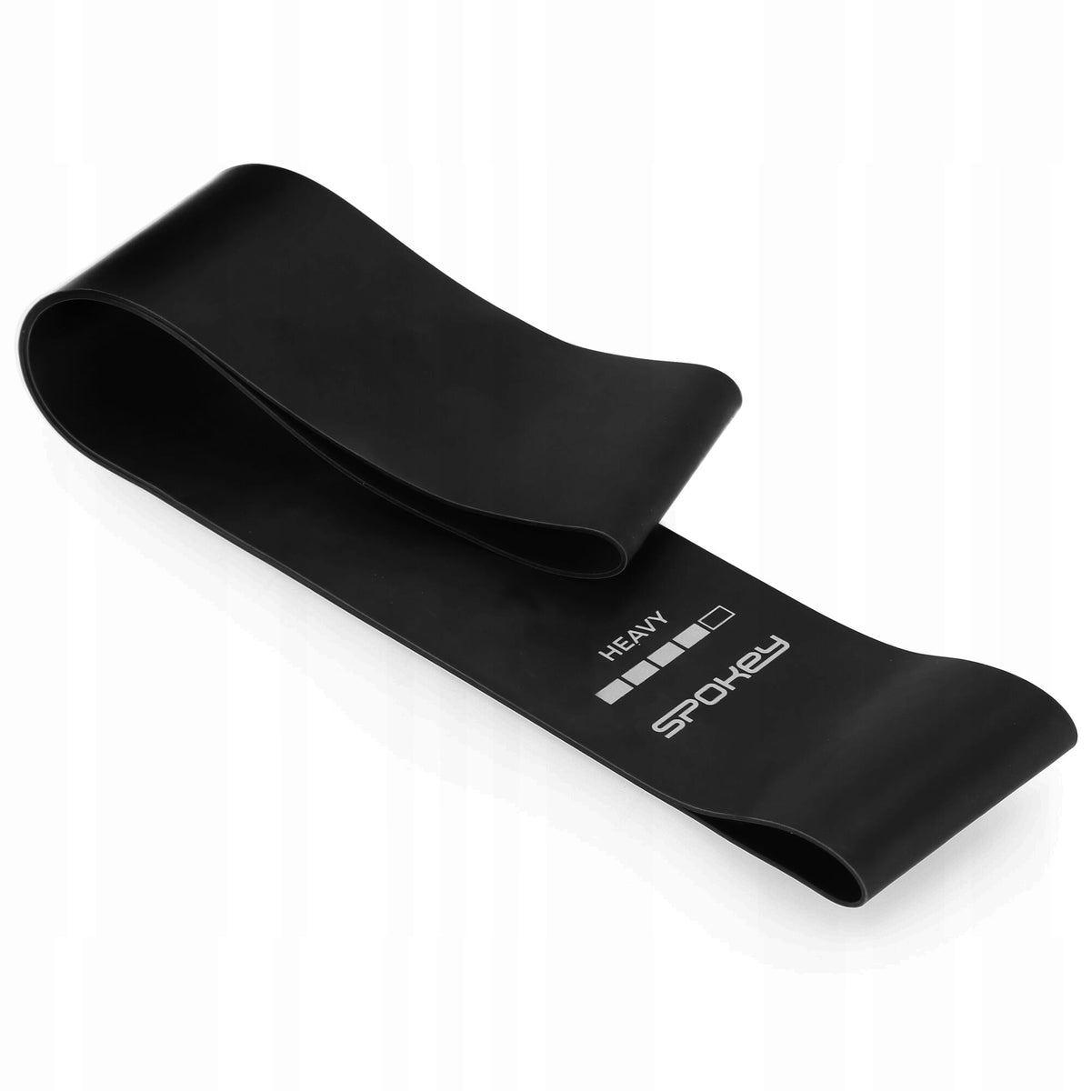 RUBBER FITNESS DEGREE OF RESISTANCE - 11,3-13,6 kg - 60x5cm Color black