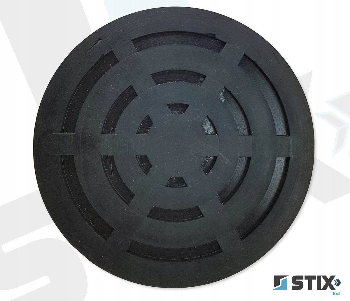 RUBBER FOR COLUMN LIFT OVERLAY PAW PAD 130 x 110 x 25 mm Product weight with unit packaging 0.3 kg