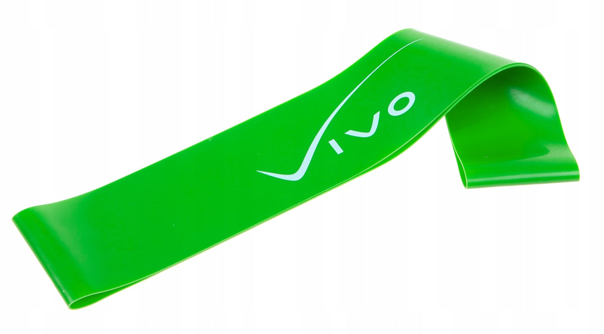 RUBBER FOR FITNESS EXERCISES STRETCHING BAND TAPE Color green