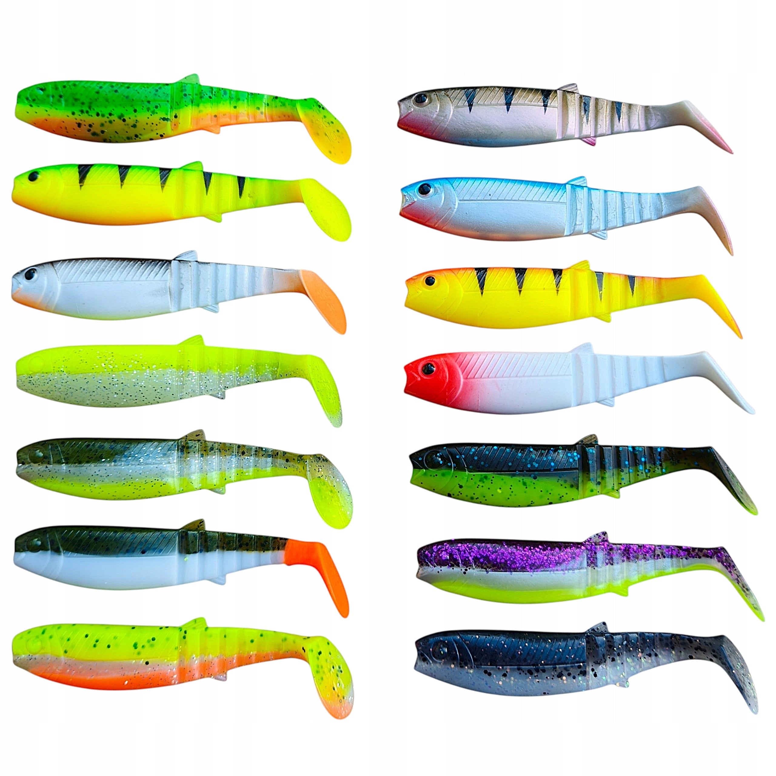 RUBBER FOR PIKE CANNIBAL SAVAGE GEAR 10CM SET OF 14 PIECES