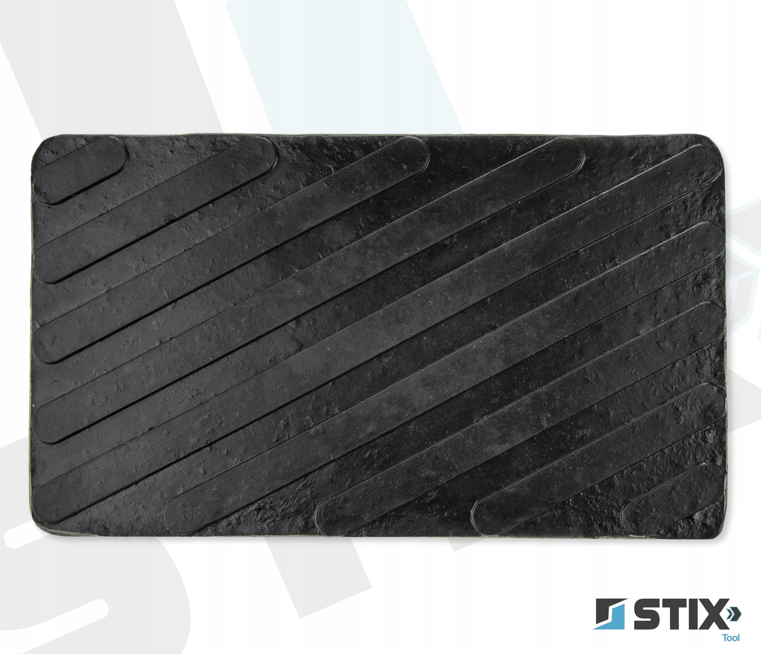 RUBBER FOR PLATE LIFT BLOCK CUBE BACKING 200 x 113 x 42 mm STIX Product weight with unit packaging 1.2 kg