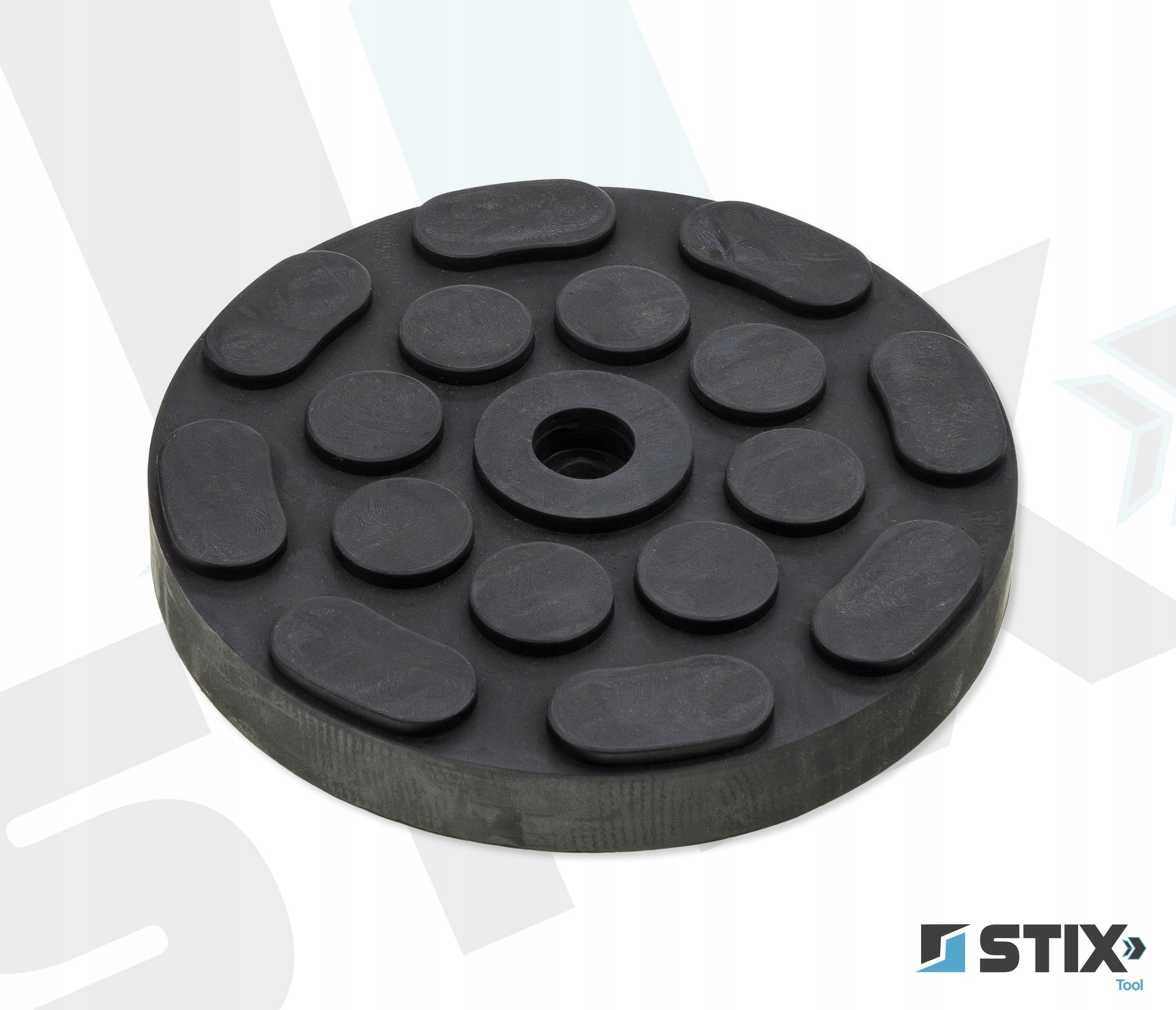 RUBBER FOR TWO-COLUMN LIFTER PAW COVER 124 x 114 x 18,6mm Brand Stix