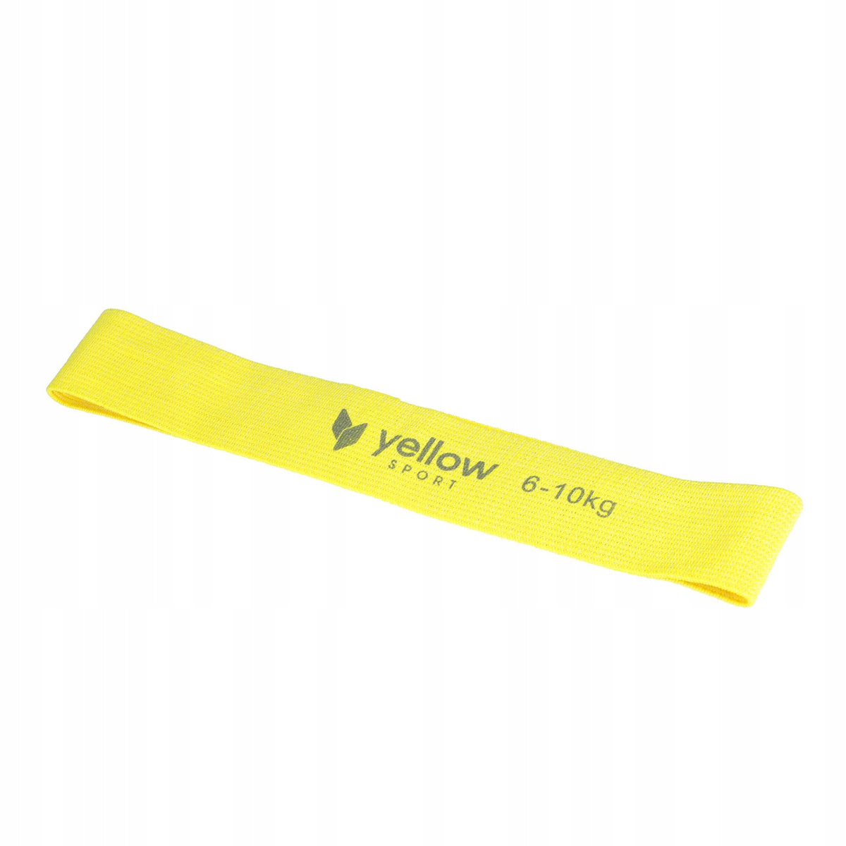 RUBBER Loop for exercise FITNESS material - YELLOW - RESISTANCE 6-10 KG Manufacturer code YMB